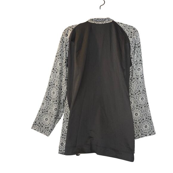 National Since 1952 Women 3X Lightweight Pullover Jacket Floral Stretch Outdoors - Picture 5 of 11